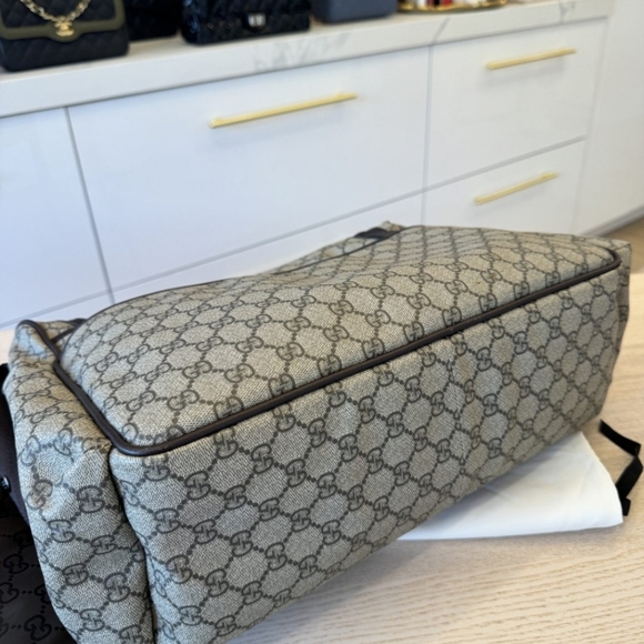 Authentic Gucci Canvas Baby Diaper Bag - Picture 5 of 10
